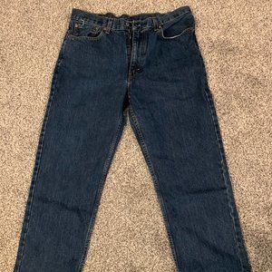 Levi's 550 Blue jeans 36wx29l Indigo